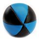 Míček na žonglování 6 panel Černý modrý